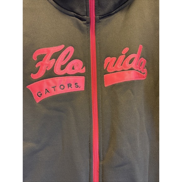 Jansport‎ Womens L Gray Pink Florida Gators UF Fleece Lined Full Zip Jacket - Picture 2 of 7